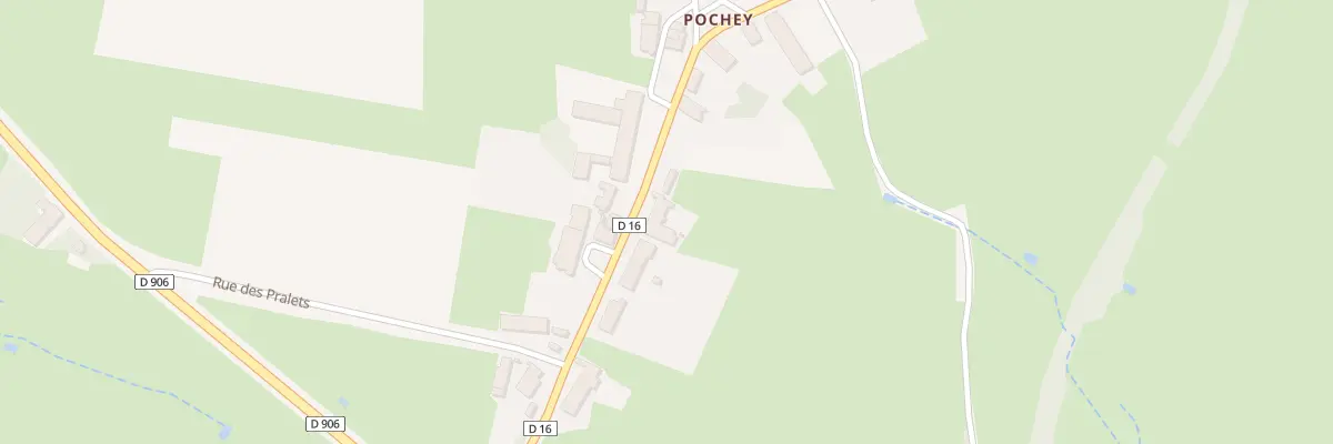 Plan du 12 Rte d’Allerey à Jouey