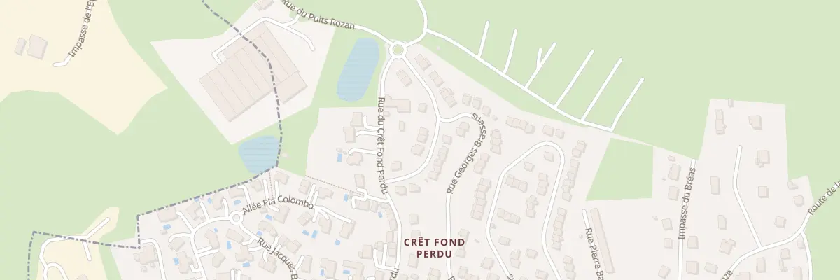 Plan du 108 Rue Georges Brassens à Saint-Jean-Bonnefonds