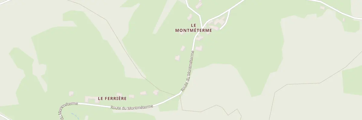 Plan du 3213 Rte du Montmeterme à Affoux