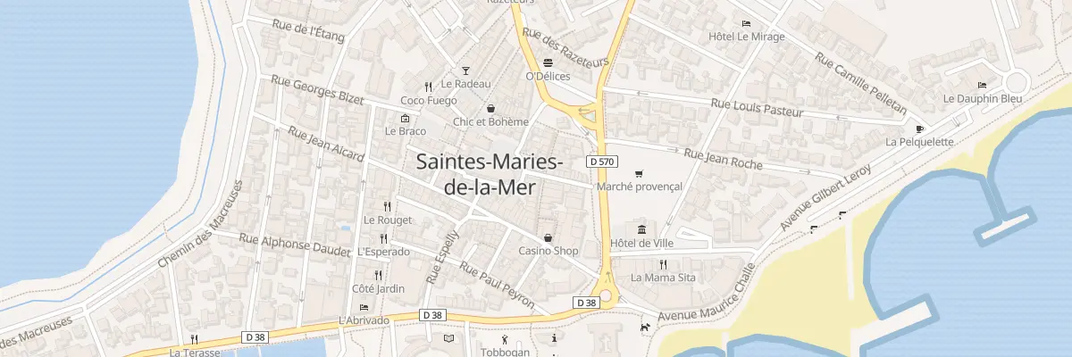 Plan du 17 Rue des Pénitents Blancs à Saintes-Maries-de-la-Mer