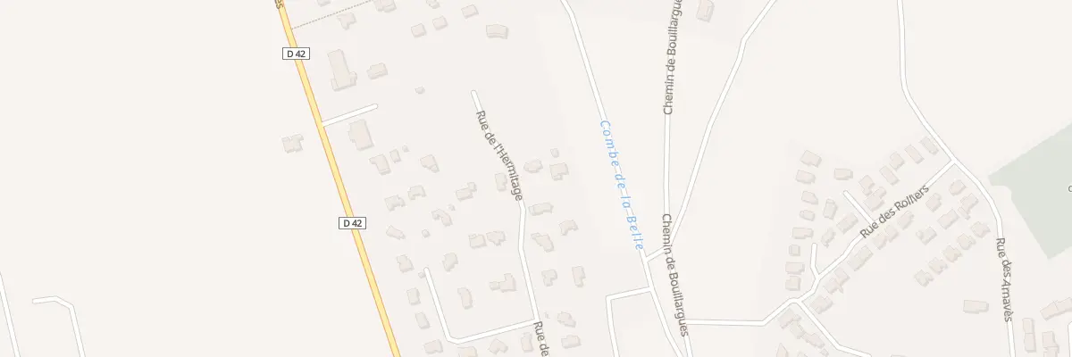 Plan du 9006 Rue de l’Hermitage à Saint-Gilles