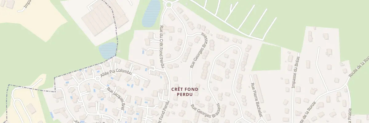 Plan du 105 Rue Georges Brassens à Saint-Jean-Bonnefonds