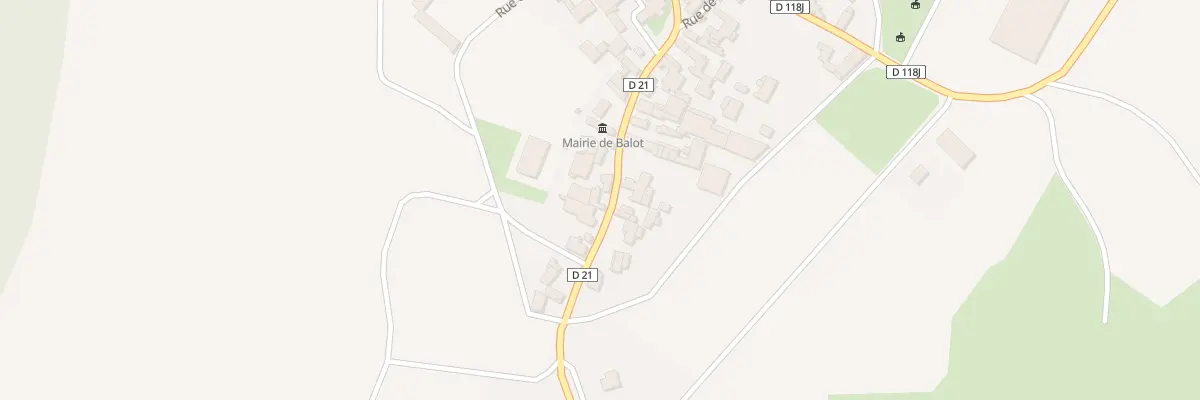 Plan du 12 Rue d’En Haut à Balot
