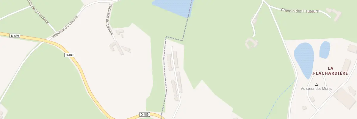 Plan du 13 Res du Vallon aux Halles
