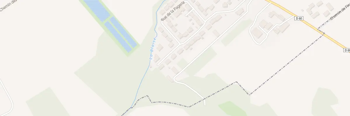 Plan du 46 Rue de la Pagerie à Moncetz-Longevas