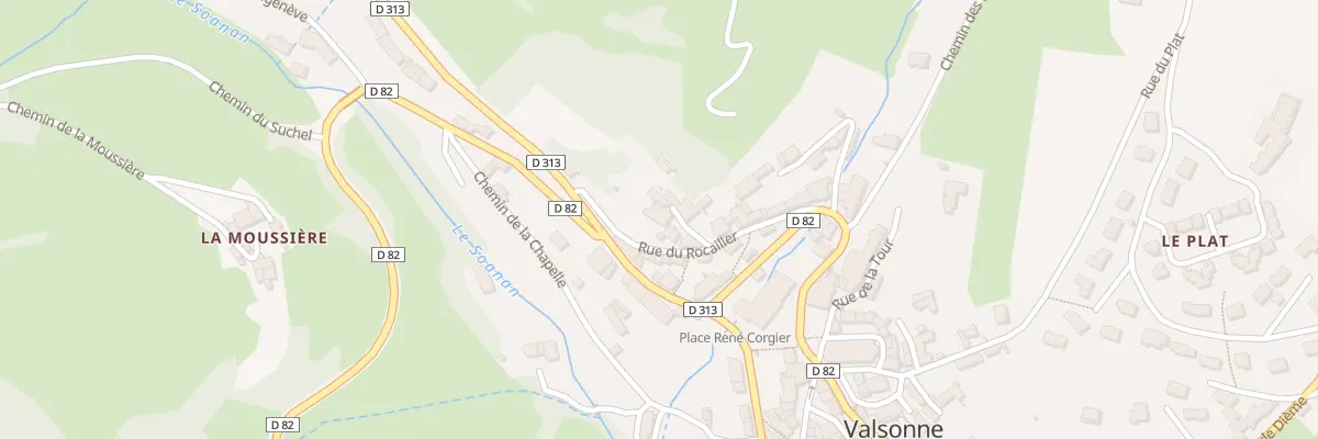 Plan du 39 Imp du Rocailler à Valsonne
