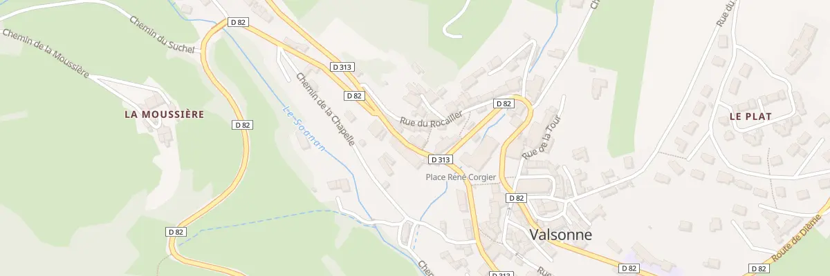 Plan du 36 Rte D’Amplepuis à Valsonne