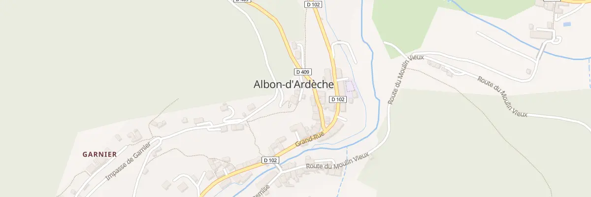 Plan du 5101 Le Village D’ Albon à Albon-d’Ardèche