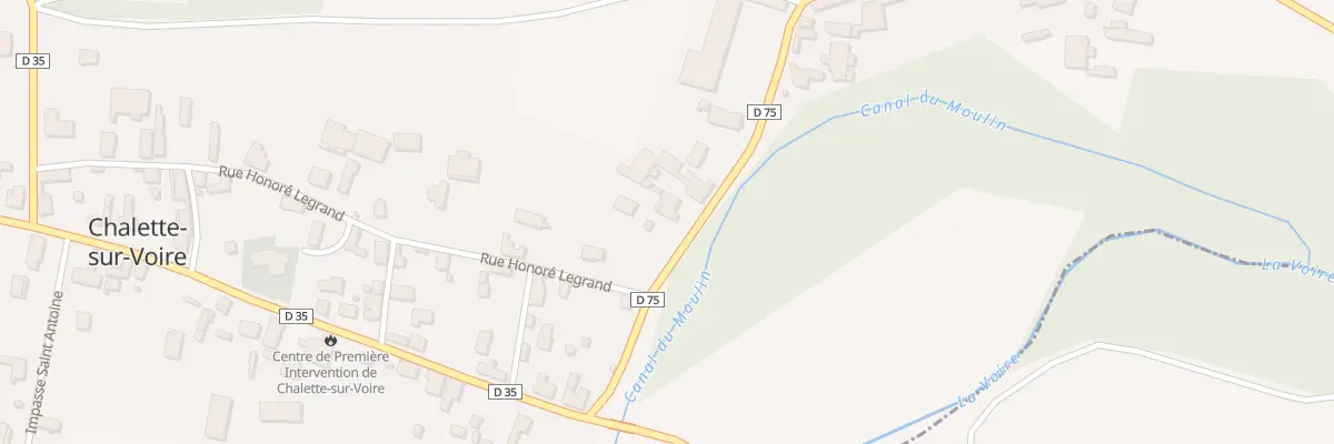 Plan du 59 Le Village à Chalette-sur-Voire