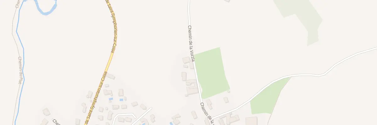 Plan du 673 Che de la Vorzia à Saint-Denis-sur-Coise