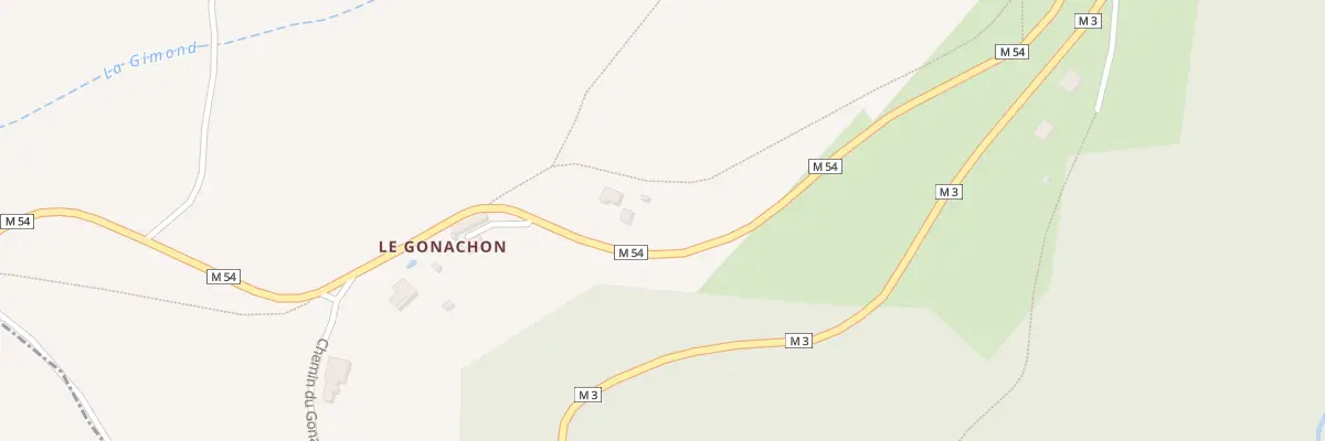 Plan du 5255 Le Gonachon à Fontanès