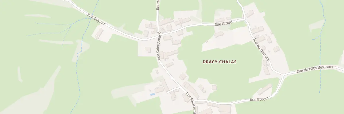 Plan du 5248 Hameau de Dracy Chalas à Viévy