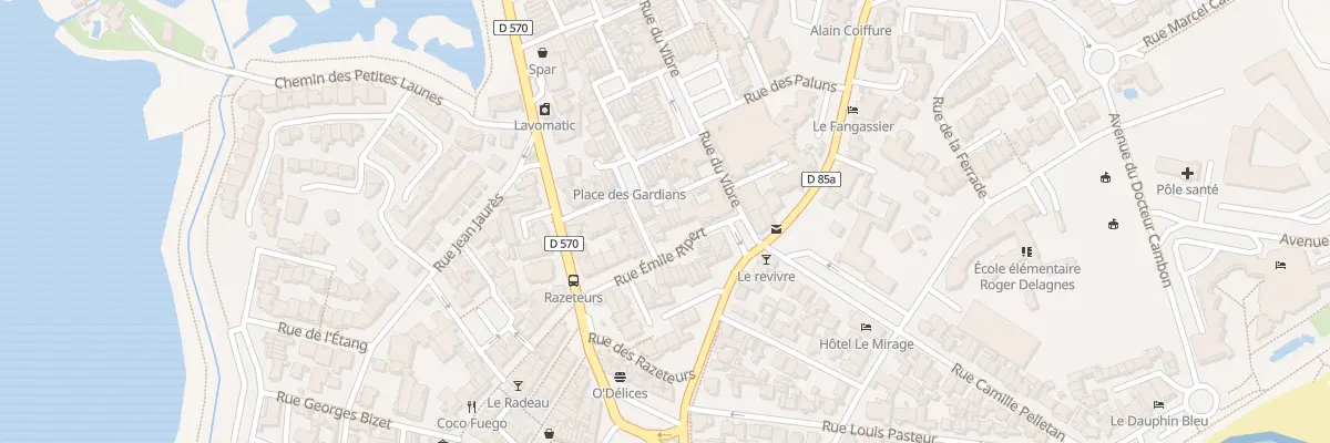 Plan du 13 Rue Emile Ripert à Saintes-Maries-de-la-Mer