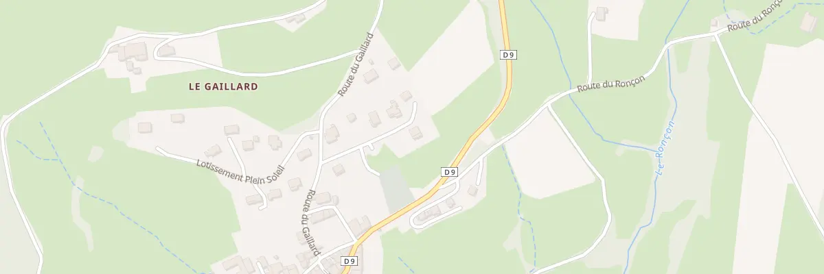 Plan du 5068G Le Bourg à Saint-Bonnet-le-Troncy
