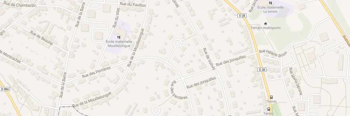 Plan du 17 Rue des Perrières au Creusot