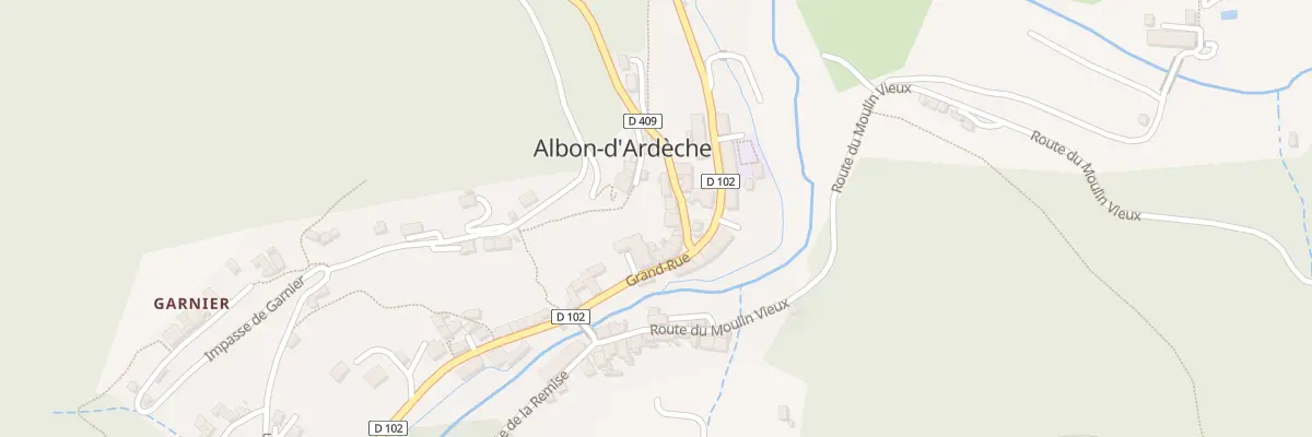 Plan du 5092 Le Village D’ Albon à Albon-d’Ardèche