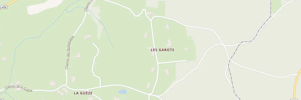 Plan du 5038 Le Guarot à Saint-Jean-Roure