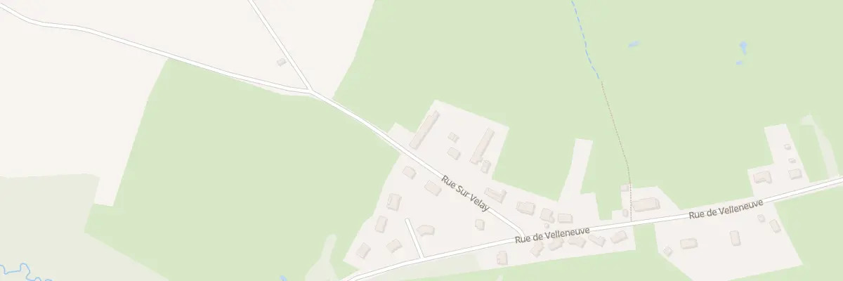 Plan du 8 Rue sur Velay à Magnien