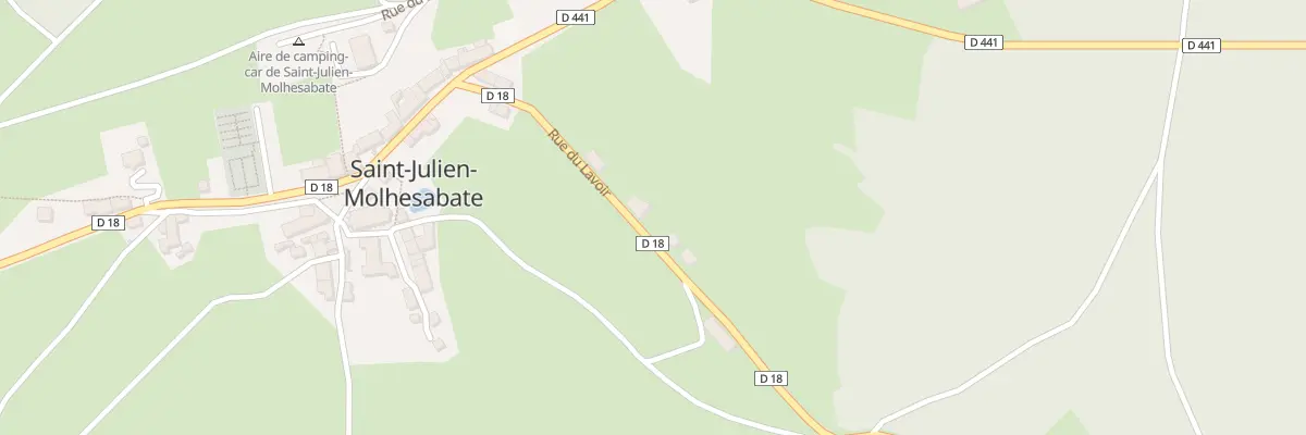 Plan du 5038 Le Bourg à Saint-Julien-Molhesabate