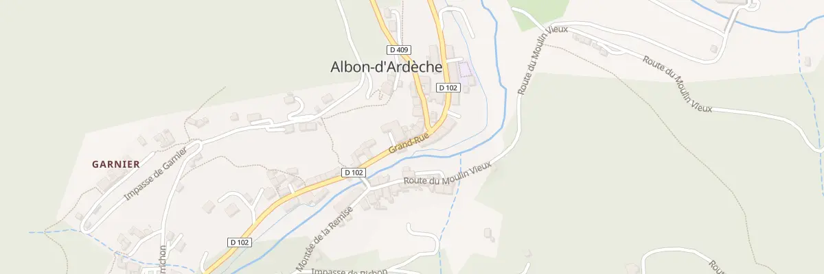 Plan du 5080 Le Village D’ Albon à Albon-d’Ardèche