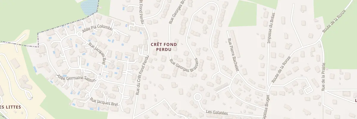 Plan du 82 Rue Georges Brassens à Saint-Jean-Bonnefonds