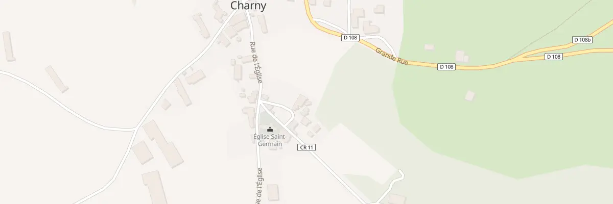 Plan du 5004 Le Village à Charny