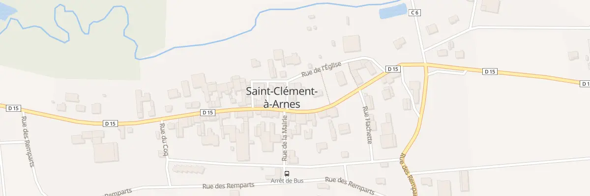 Plan du 25 Rue de Beauclair à Saint-Clément-à-Arnes