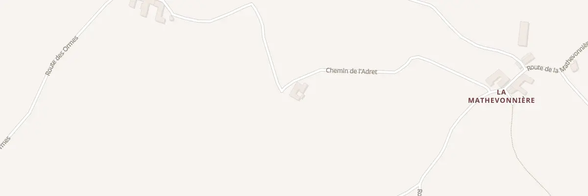 Plan du 383 Che de l’Adret à Pomeys
