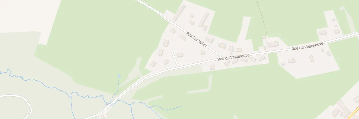 Plan du 34 Rue de Velleneuve à Magnien