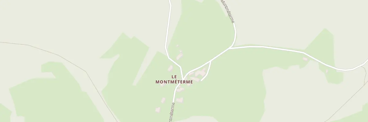 Plan du 3317 Rte du Montmeterme à Affoux