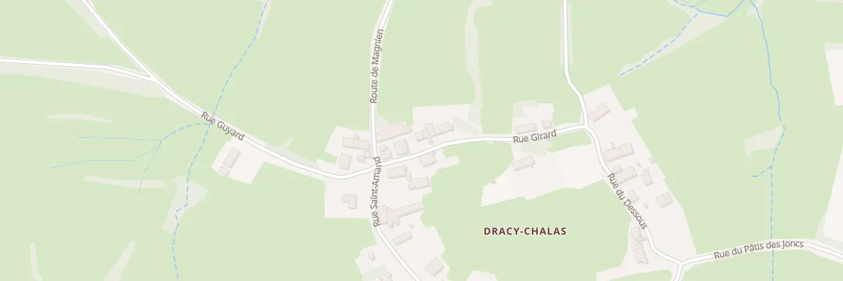 Plan du 5229 Hameau de Dracy Chalas à Viévy