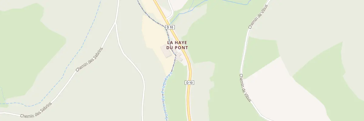 Plan du 4260 Rte des Echarmeaux à Saint-Igny-de-Vers