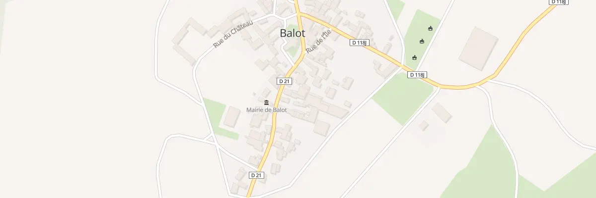 Plan du 15 Rue d’En Haut à Balot