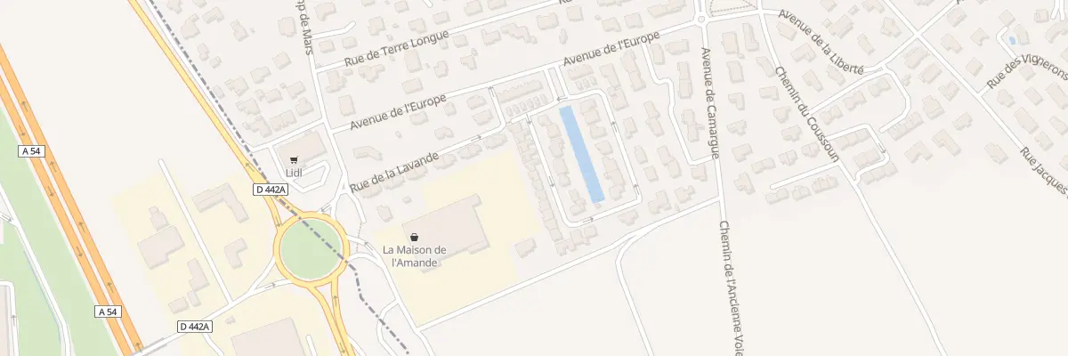 Plan du 14 Rue Le Clos du Chardonnay à Garons