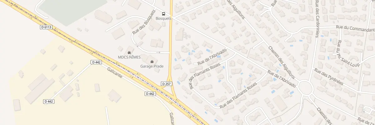 Plan du 167B Rue de l’Abrivado à Bouillargues
