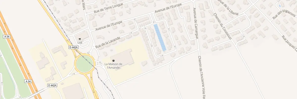 Plan du 18 Rue Le Clos du Chardonnay à Garons