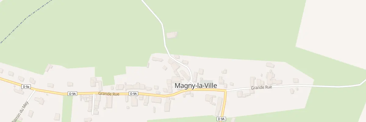 Plan du 2 Rue de la Quarre à Magny-la-Ville