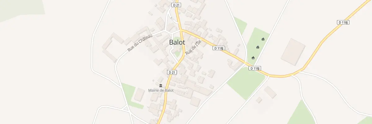 Plan du 5 Rue d’En Haut à Balot