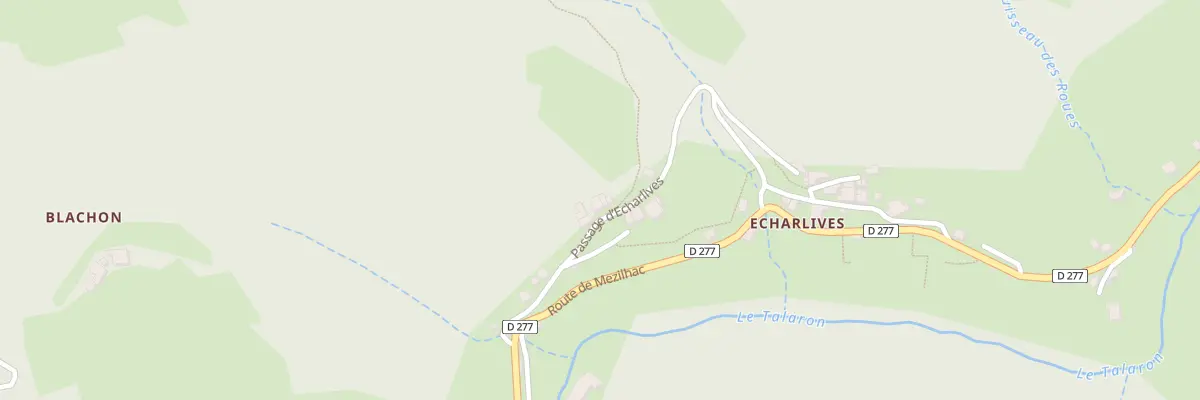 Plan du 60 Pass d’Echarlives à Saint-Christol