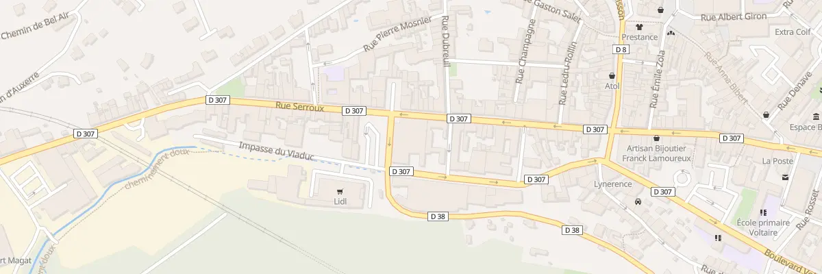 Plan du 1 Rue DE LA REPUBLIQUE à Tarare