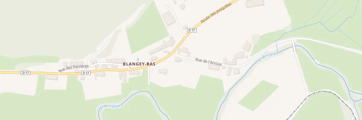 Plan du 2 Rue de l’Arroux à Jouey