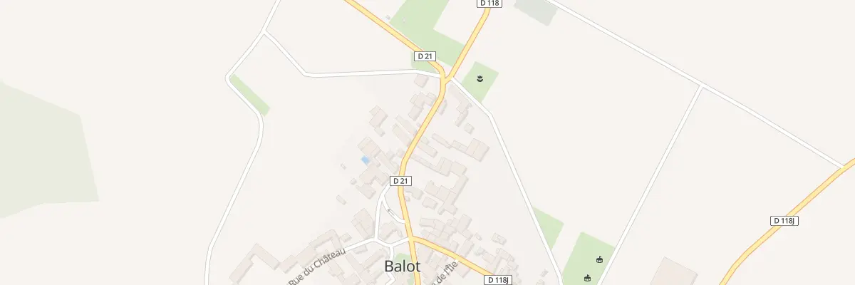 Plan du 14 Rue d’En Bas à Balot