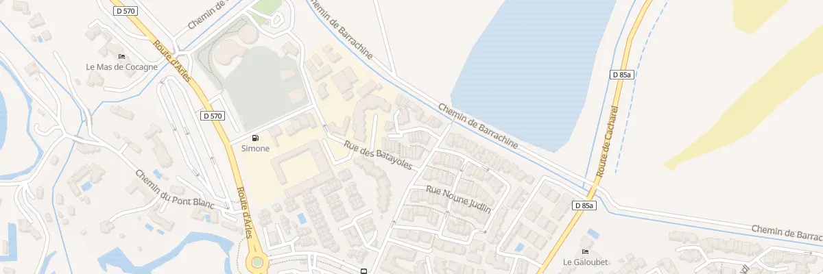 Plan du 8 Cae de Brasinvert à Saintes-Maries-de-la-Mer