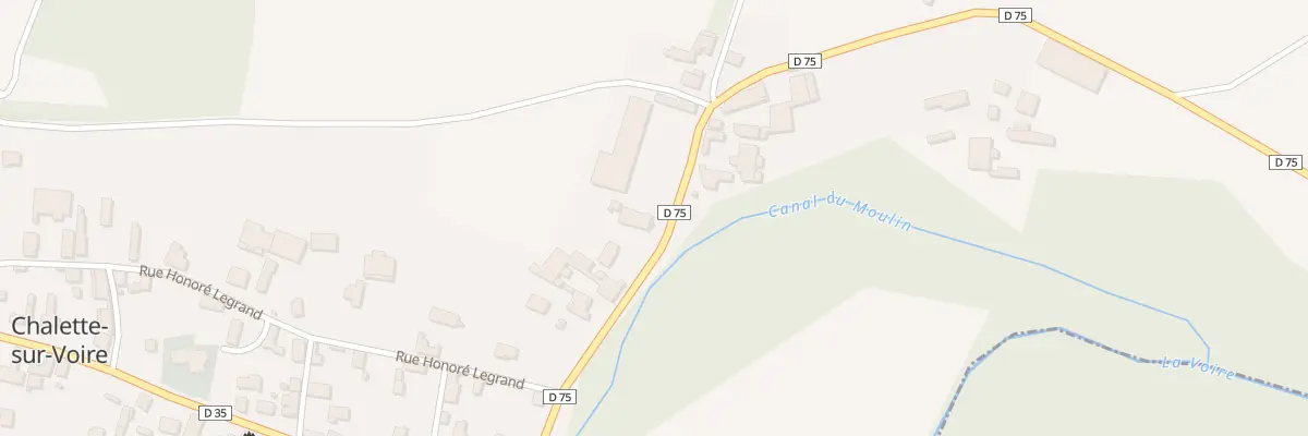 Plan du 55 Le Village à Chalette-sur-Voire