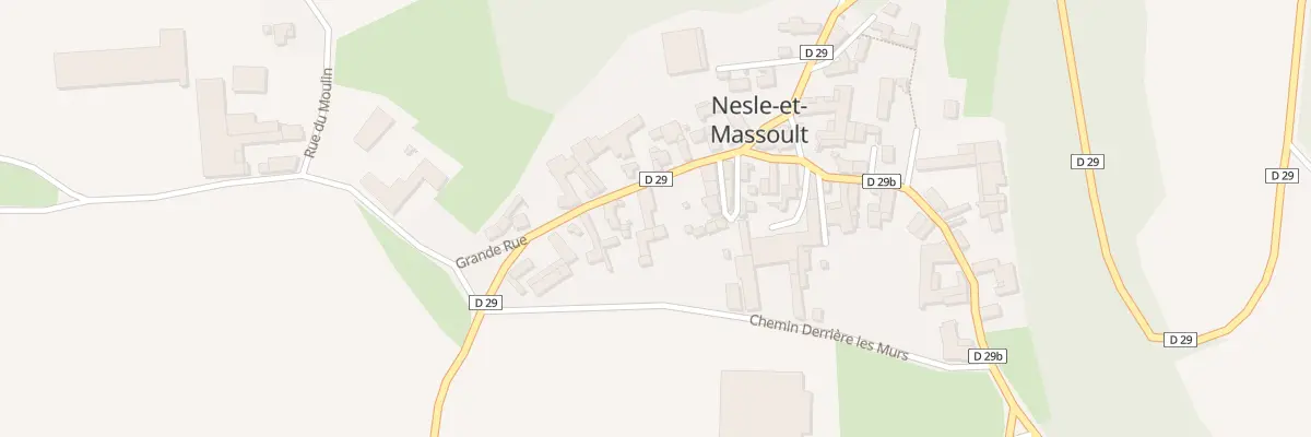 Plan du 4 Grande Rue à Nesle-et-Massoult