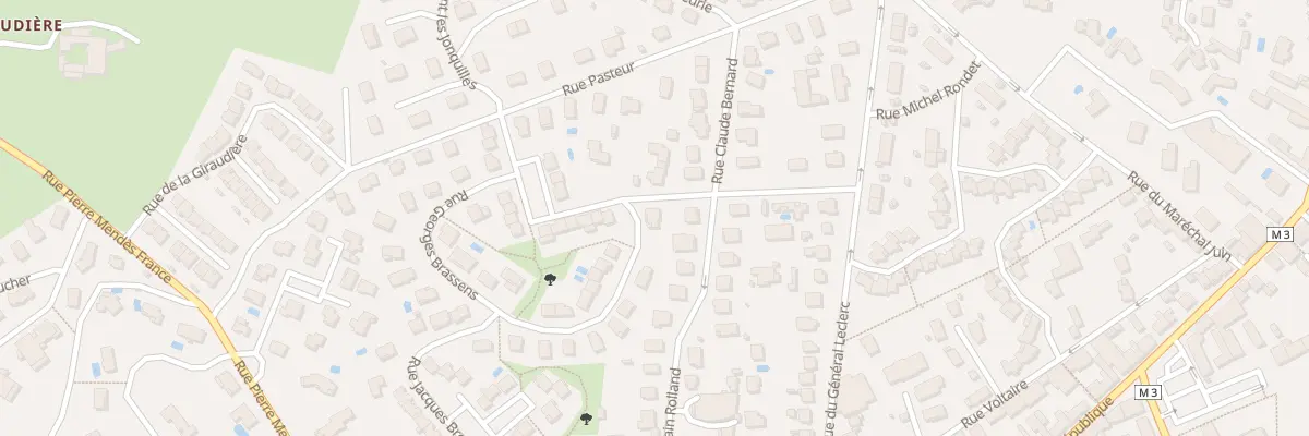 Plan du 18 Rue Georges Brassens à La Talaudière