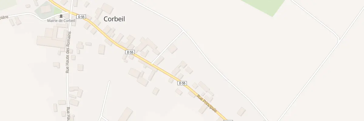 Plan du 23 Rue Principale à Corbeil