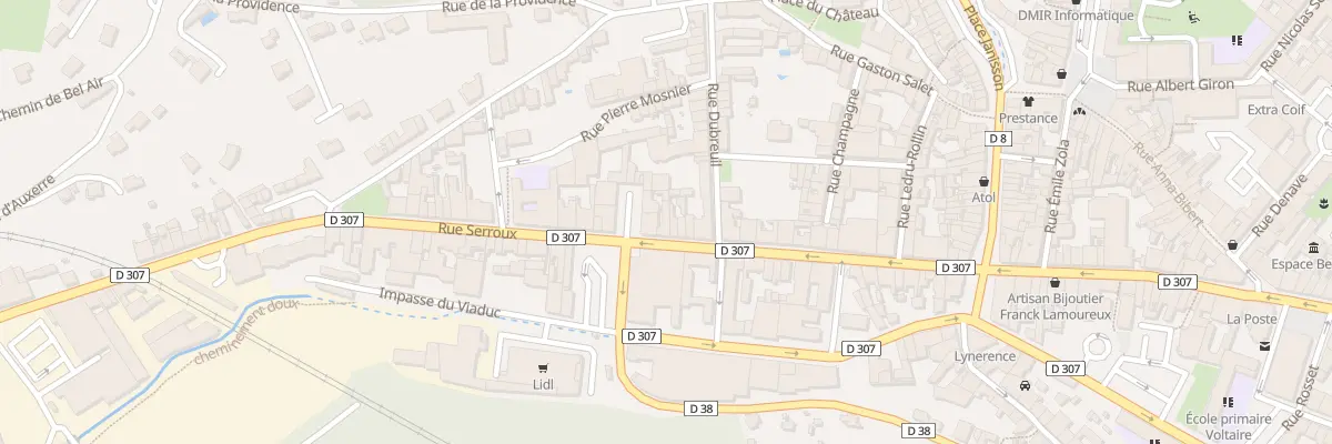 Plan du 6 Rue DE LA REPUBLIQUE à Tarare