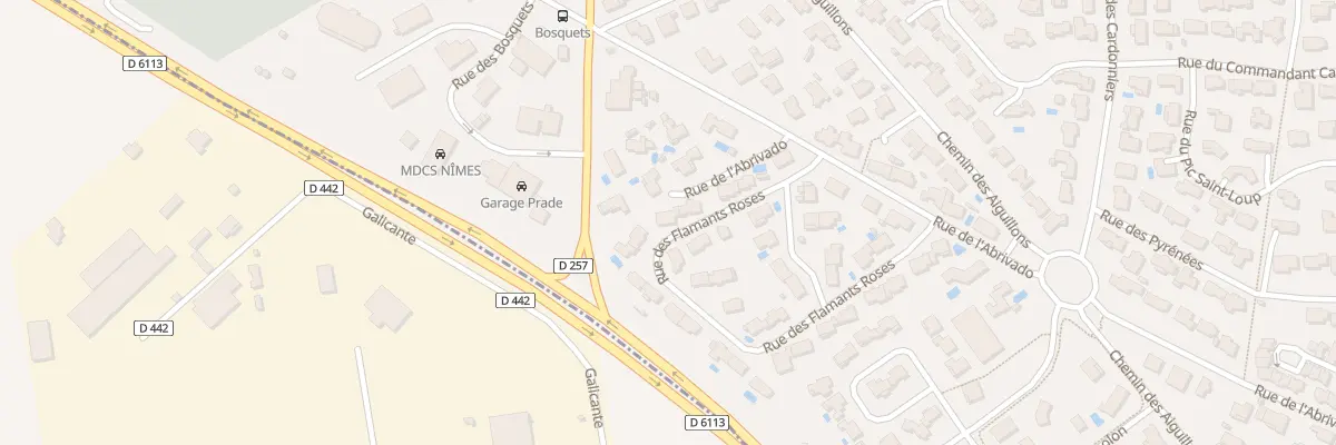 Plan du 10 Rue des Flamants Roses à Bouillargues