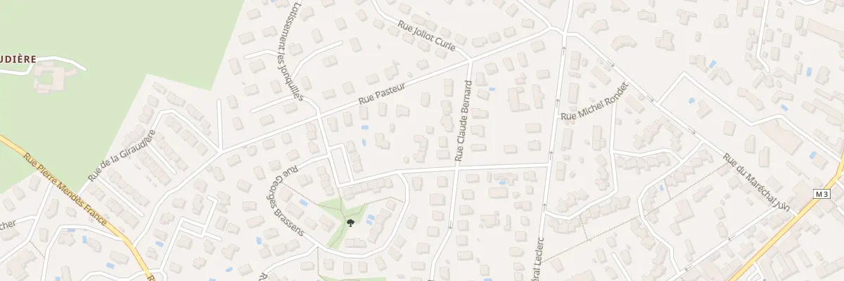 Plan du 21 Rue Georges Brassens à La Talaudière